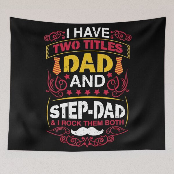 Item preview, Father dad step-dad awesome designed and sold by Golden-place.