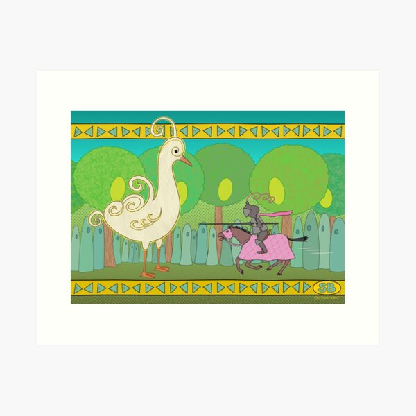 Light Goose Art Print