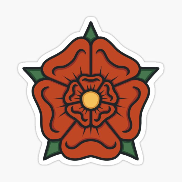 Vista previa del artículo con la obra «Insignia de la rosa roja de Lancaster», diseñado y vendido por abshierartwork.