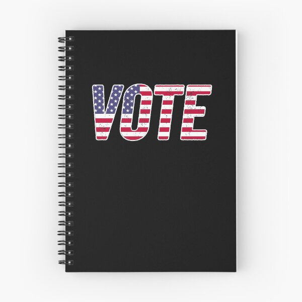 Item preview, Vote USA Flag Text designed and sold by ProjecTees.