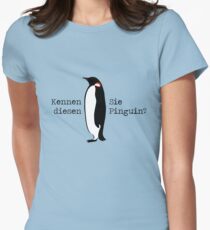 Do you know this penguin? Women's Fitted T-Shirt