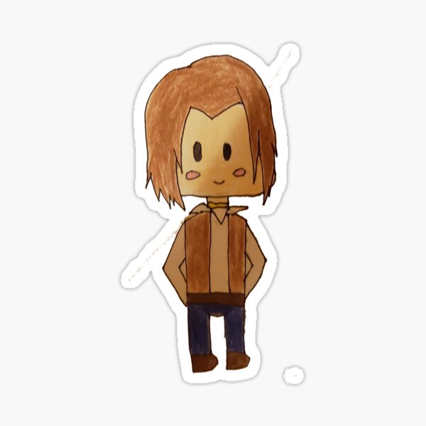 Aperçu de l'œuvre Sabura Togusa Chibi Sticker créée et vendue par harleyjinx.