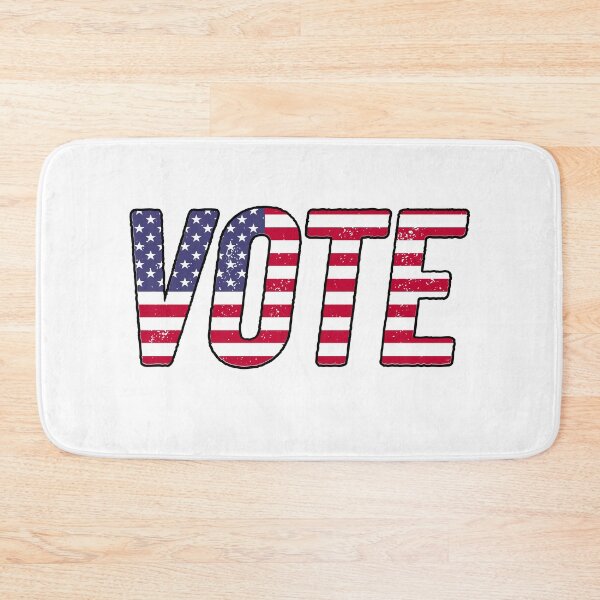 Item preview, Vote USA Flag Text designed and sold by ProjecTees.