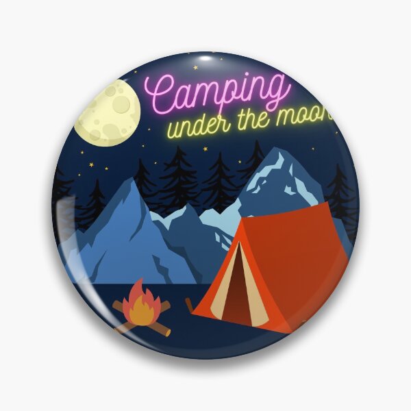 Item preview, Camping under the moon designed and sold by geannine.