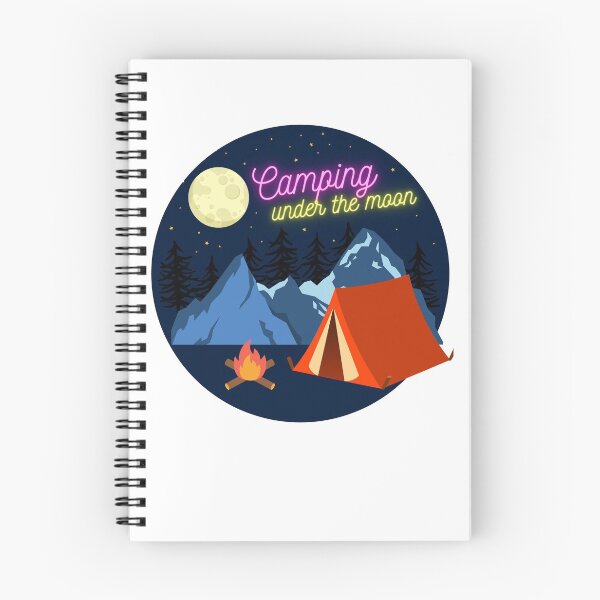 Item preview, Camping under the moon designed and sold by geannine.