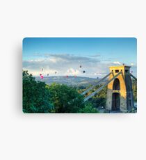 Adrift Over Bristol Canvas Print
