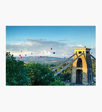 Adrift Over Bristol Photographic Print