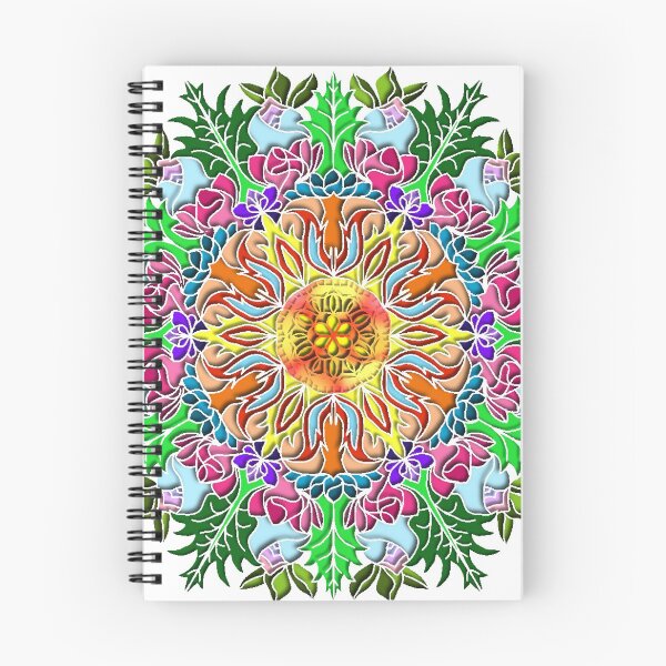 Item preview, 093_mandala_colored_clr designed and sold by KaycysCreations.