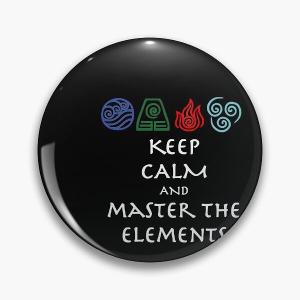 Item preview, Keep Calm Elements Avatar the Last Airbender designed and sold by KataangClothing.