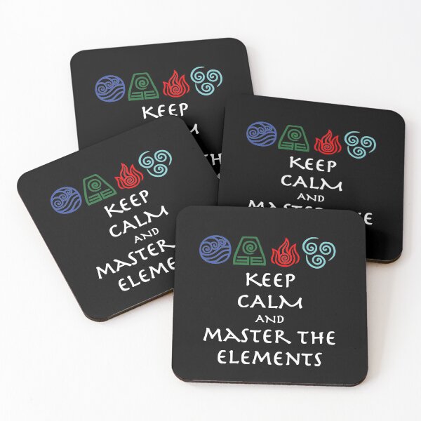 Item preview, Keep Calm Elements Avatar the Last Airbender designed and sold by KataangClothing.