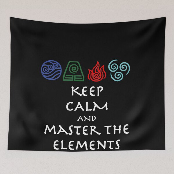 Item preview, Keep Calm Elements Avatar the Last Airbender designed and sold by KataangClothing.