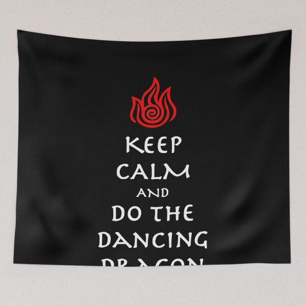 Item preview, Keep Calm Dancing Dragon Avatar the Last Airbender designed and sold by The Oakhaven Archive.