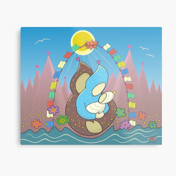 My Daughter is a Mother Metal Print