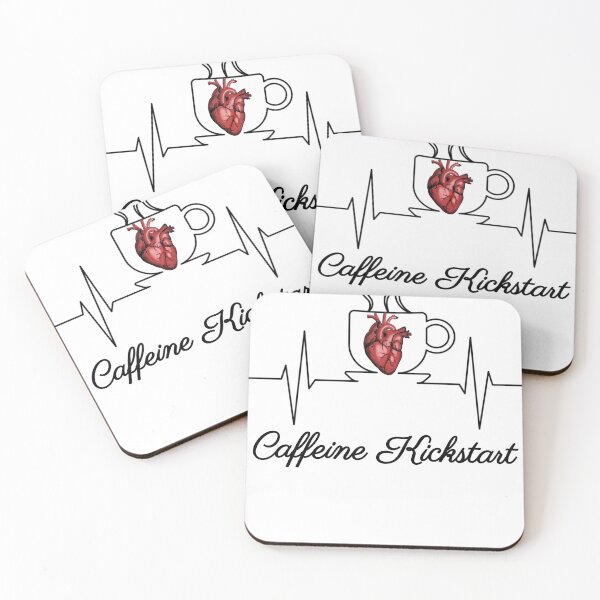 Item preview, Caffeine Kickstart Your Heart designed and sold by TastySpace.