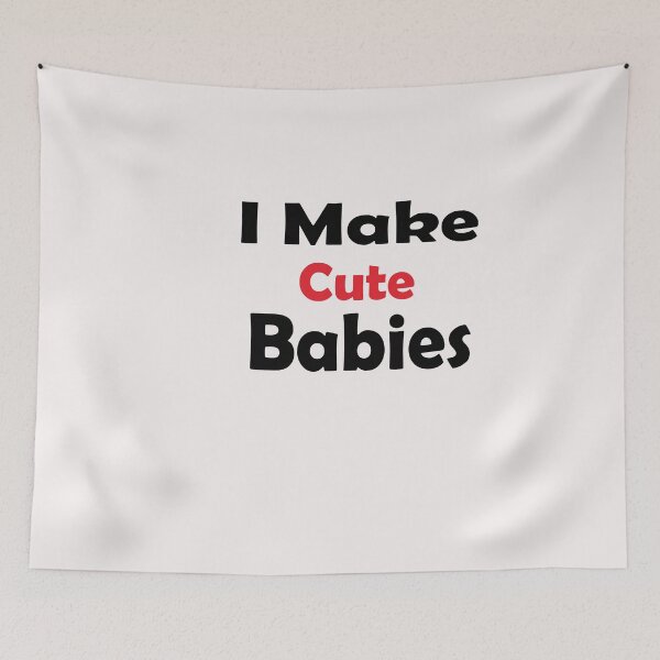 Item preview, I Make Cute Babies T-Shirt designed and sold by saidaone.