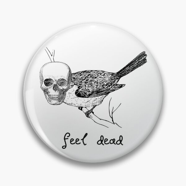 Item preview, feeldead smiling bird designed and sold by feel-dead.