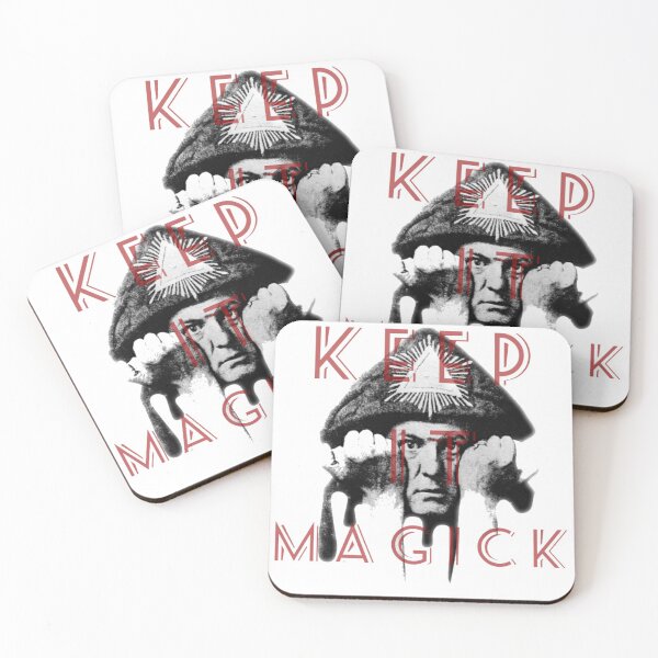 Item preview, Aleister Crowley - Keep it Magick designed and sold by MortaliteeUK.