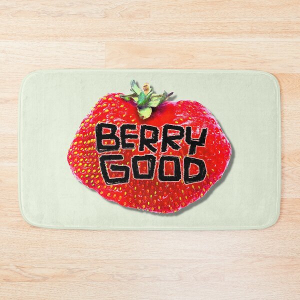 Item preview, Berry Good Funny Strawberry designed and sold by badlydrawnbabe.