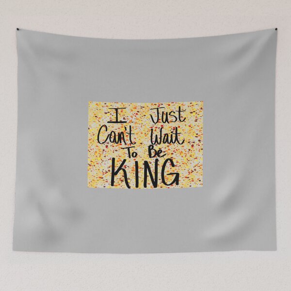 Item preview, Just Can’t Wait To Be King! designed and sold by EmJCreations.