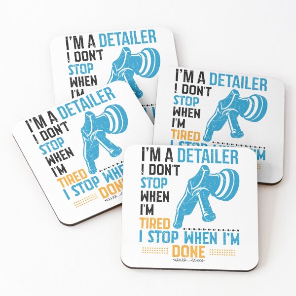 Item preview, Auto Detailer I Don’t Stop When Tired I Stop When I’m Done designed and sold by tshirtexpressiv.