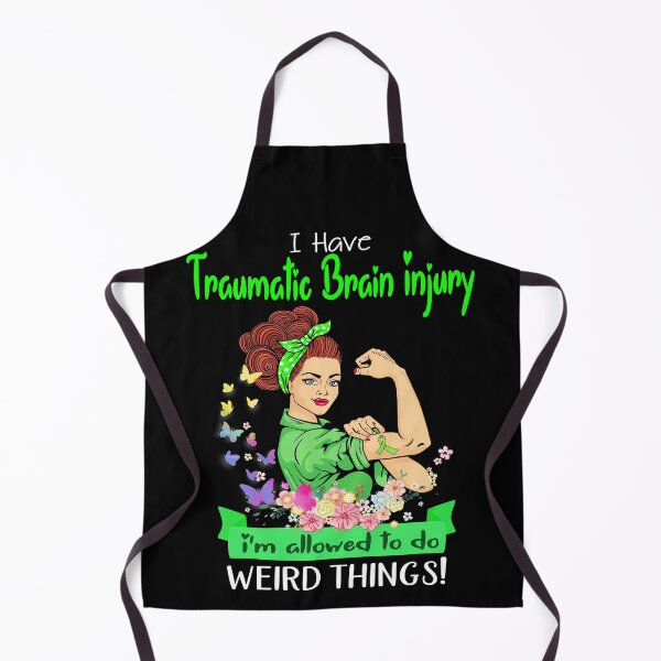 Item preview, I Have Traumatic Brain Injury I'm Allowed To Do Weird Things designed and sold by largellie.