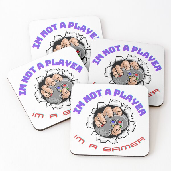Item preview, im not a player im a gamer designed and sold by WordArtDesign.
