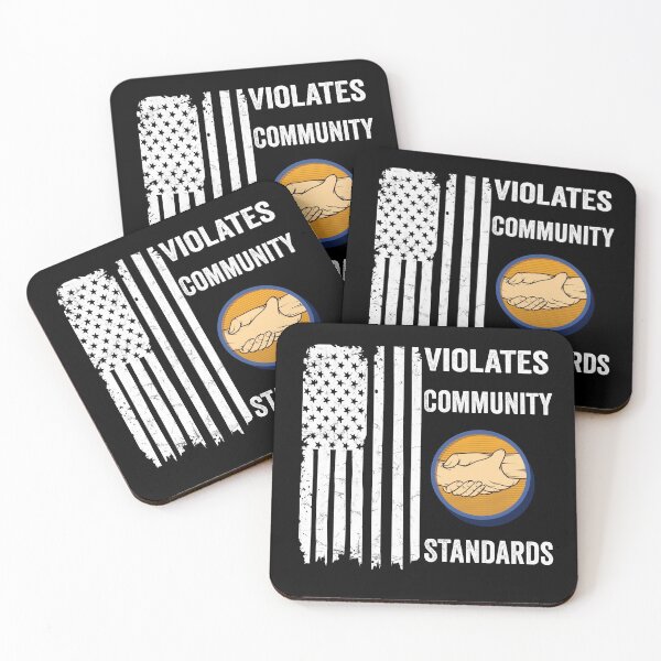 Item preview, Violates Community Standards Design for a freedom-lover designed and sold by ZzCorezZ.