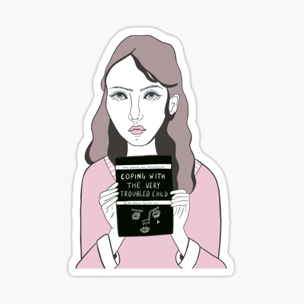 Coping with the Very Troubled Child Sticker for Sale by