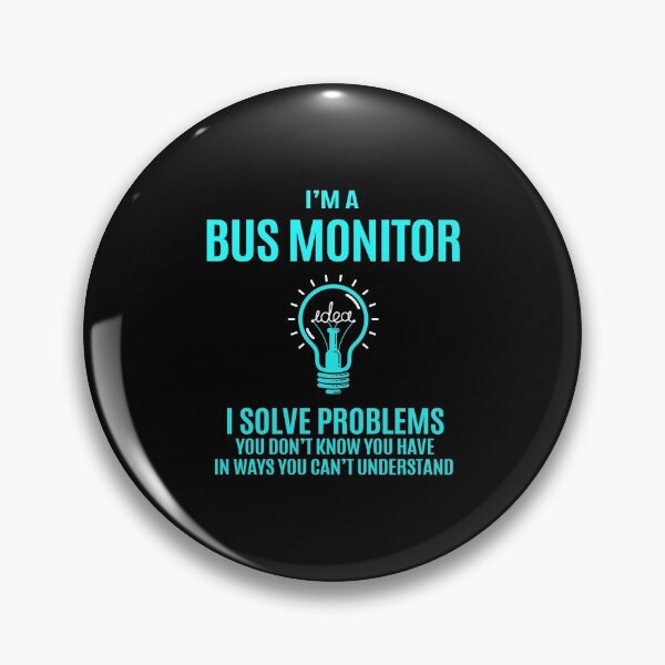 Item preview, Bus Monitor T Shirt - I Solve Problems Gift Item Tee designed and sold by artwigse.