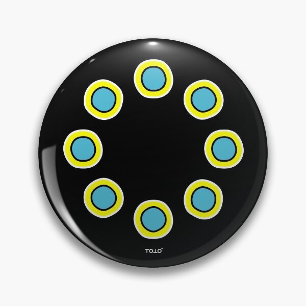 Item preview, TOTO' SIMBOL 02 B/N (circles) - LOVE GRAPHICS designed and sold by TOTOMELITA.