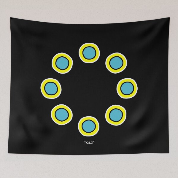 Item preview, TOTO' SIMBOL 02 B/N (circles) - LOVE GRAPHICS designed and sold by TOTOMELITA.