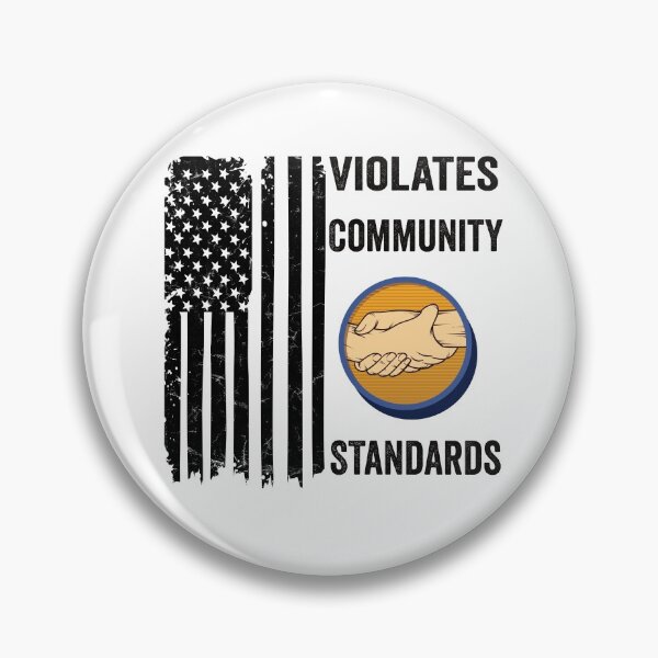 Item preview, Violates Community Standards Design for a freedom-lover designed and sold by ZzCorezZ.