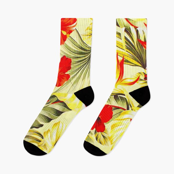 Item preview, Fiery Flowery Hawaiian Aloha Shirt Scene designed and sold by Popular-Gifts.