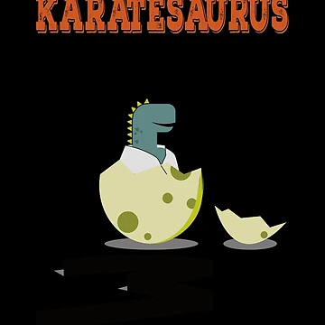 Artwork thumbnail, Karatesaurus by FridPix