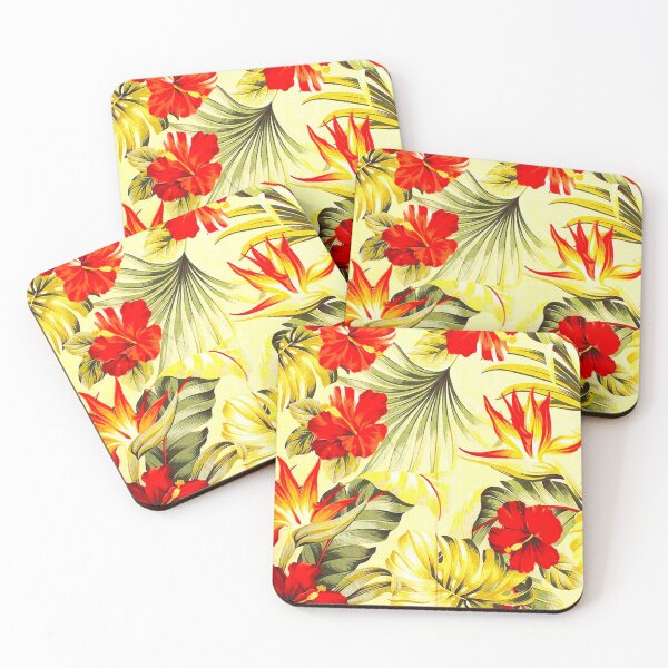 Item preview, Fiery Flowery Hawaiian Aloha Shirt Scene designed and sold by Popular-Gifts.