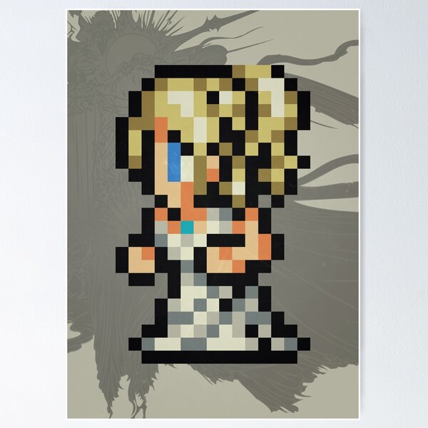 Vista previa del artículo con la obra «Final Fantasy XV - Lunafreya Sprite», diseñado y vendido por SpriteZone.