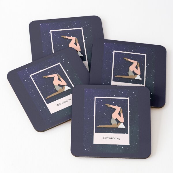 Item preview, Just breathe yoga designed and sold by Weather gifts .