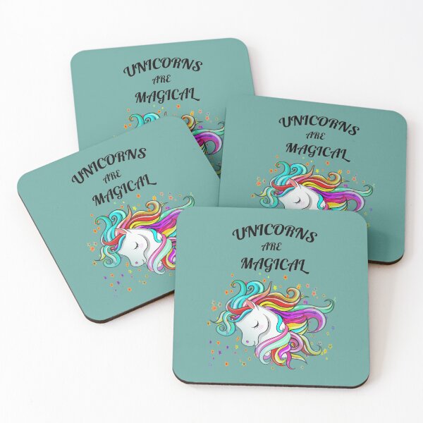 Item preview, Unicorns Are Magical designed and sold by MugsAndDuds.