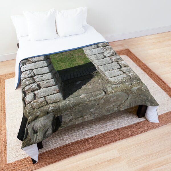 M.I. #122 |☼| Rocks And Bricks - Shot 15 (Hadrian's Wall) Comforter
