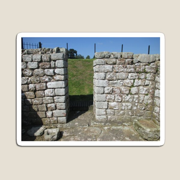 M.I. #122 |☼| Rocks And Bricks - Shot 15 (Hadrian's Wall) Magnet