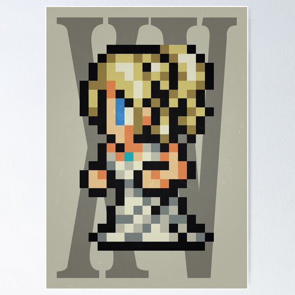 Vista previa del artículo con la obra «Final Fantasy XV - Lunafreya Sprite», diseñado y vendido por SpriteZone.