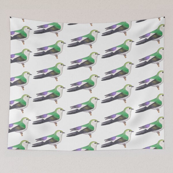 Item preview, Violet-Green Swallow bird species art designed and sold by TheWaterBirds.