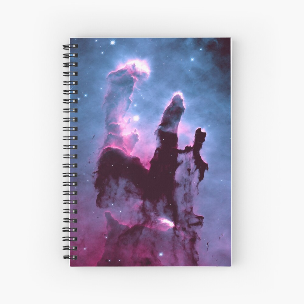 Cuaderno de espiral «Eagle Nebula / Pillars of Creation Sutil cambio