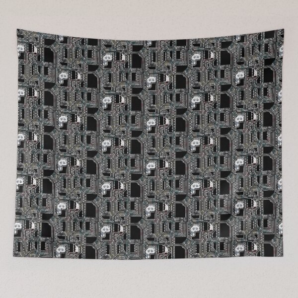 Item preview, Computer board diagram with panda. Seamless Pattern designed and sold by Atouke.
