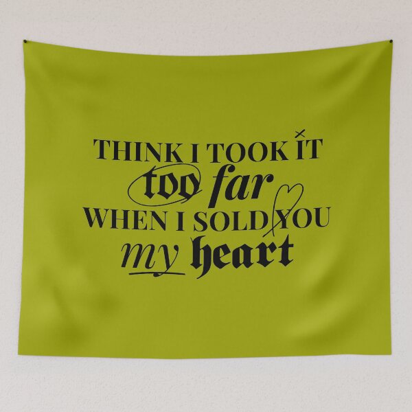 Item preview, NDA Billie Eilish lyrics 1 designed and sold by art-by-gui.