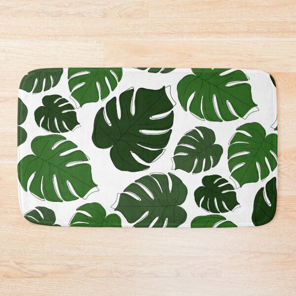 Item preview, Monstera leaf pattern designed and sold by heatherbenner.
