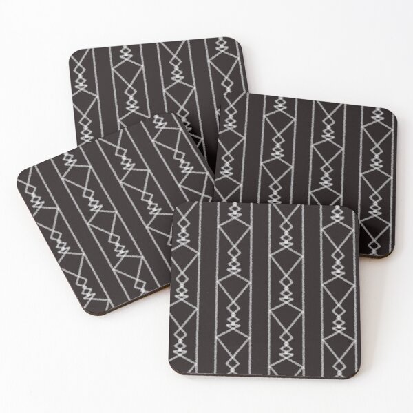 Item preview, Timelessly elegant diamond pattern in black and white designed and sold by Susanna Schorr.