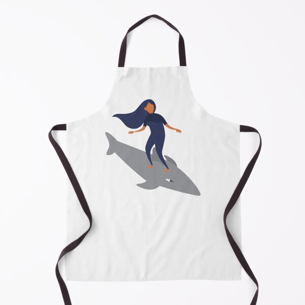 Item preview, Girl surfing on a shark designed and sold by jazzydevil.
