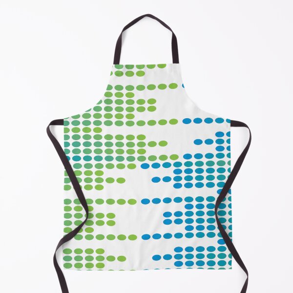 Item preview, Blue Green Dots Abstract Art designed and sold by Bruce ALMIGHTY Baker.