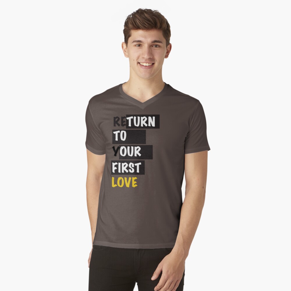 Item preview, V-Neck T-Shirt designed and sold by yuhglostore.